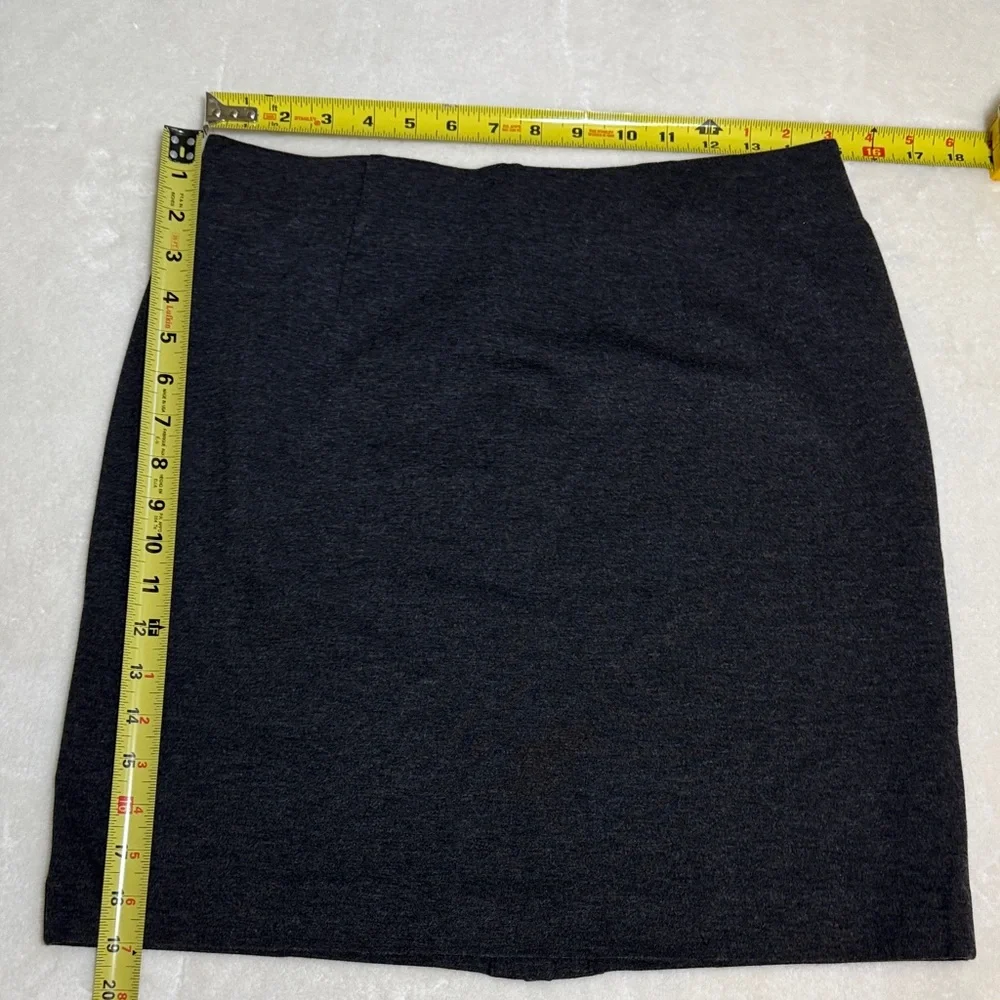 J. Jill Dark Gray Women's Mini Skirt
